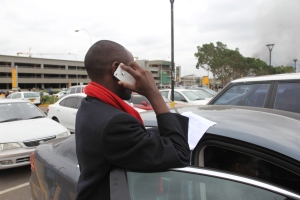 (Early July)Lone Felix Makes a call at JKIA before when about to depart for a global leadership Forum in South Africa
