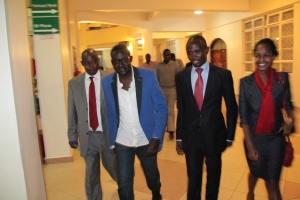 Doris Mwendwa (William College USA), Lone Felix and Popular Comedian Churchill Leave after the closure of the Annual Leadership & Education Congress